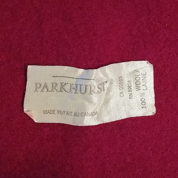 Vintage Burgundy Wool Beret - Picture 4 of 6